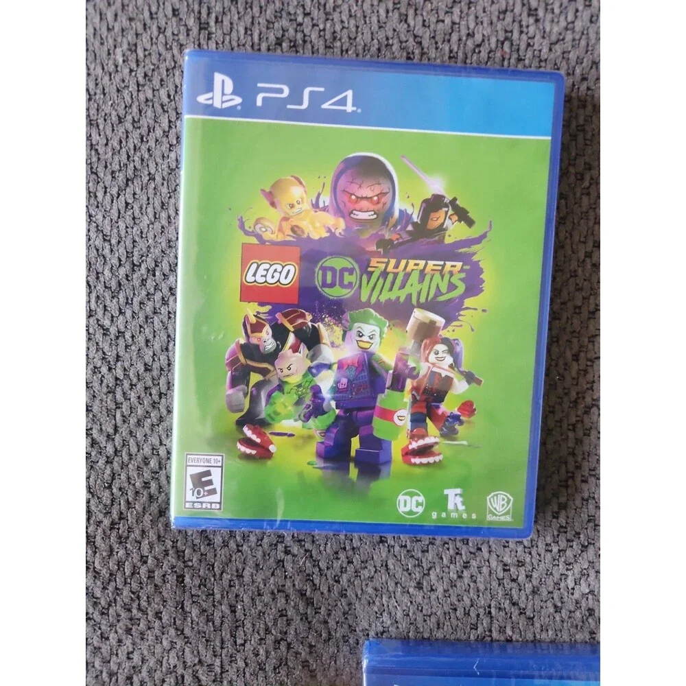 Lot 5 Sony PlayStation Ps4 Plants Zombies Lego Incredibles Sonic Mania DC Super